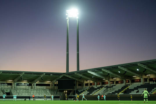 Vy över Bravida Arena