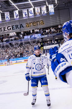 Leksands Olle Alsing jubel