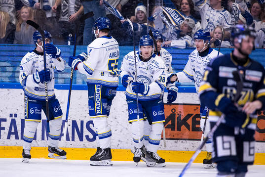 Leksands Olle Alsing jubel