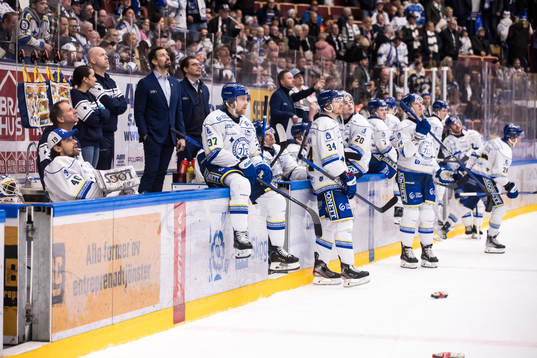 Leksands spelarna deppar