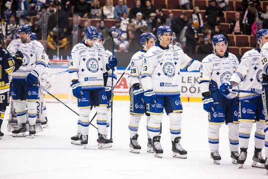 Leksands spelarna deppar