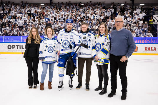 Leksands Anton Lindholm utsedd till matchens lirare
