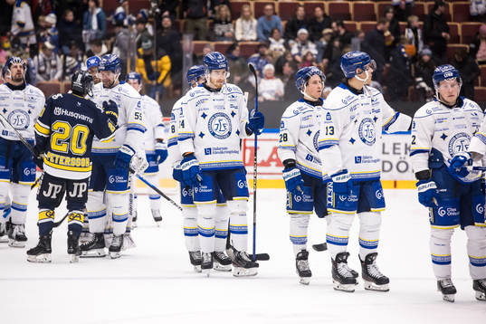 Leksands spelarna deppar