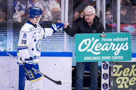 Leksands Olle Alsing jubel