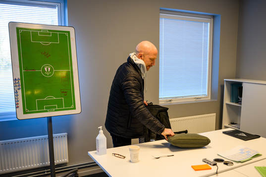Tränare Henrik Rydström