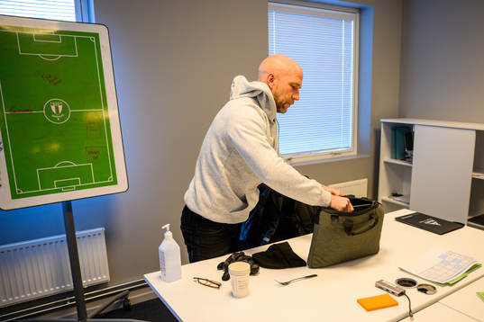 Tränare Henrik Rydström