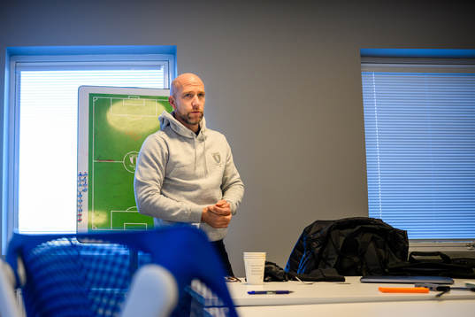 Tränare Henrik Rydström