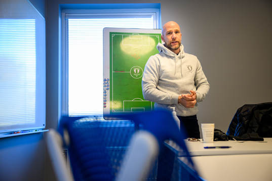 Tränare Henrik Rydström