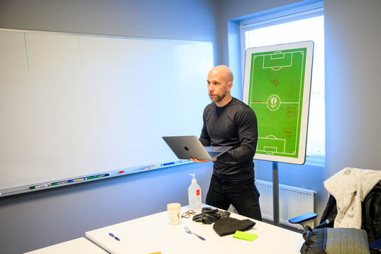 Tränare Henrik Rydström