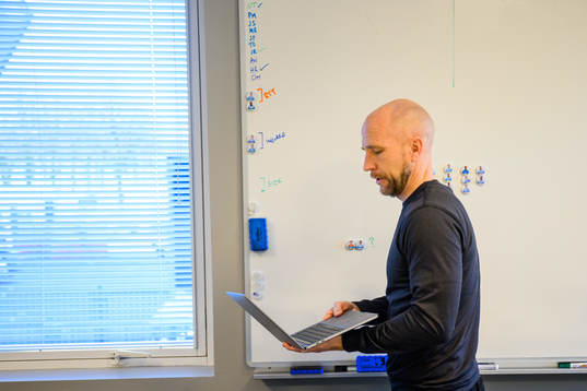 Tränare Henrik Rydström