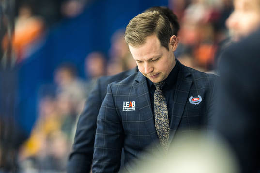 Oskarshamns tränare Martin Filander deppar