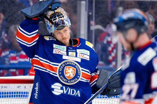 Växjös målvakt Emil Larmi