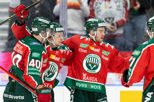 Frölundas Petteri Lindbohm, Nicklas Lasu och Filip