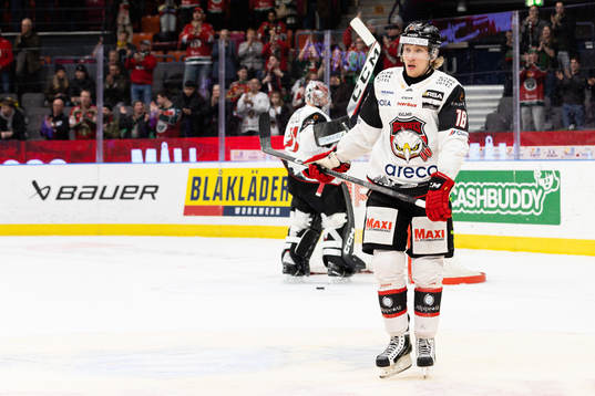 Malmö Redhawks Marcus Sylvegård deppar