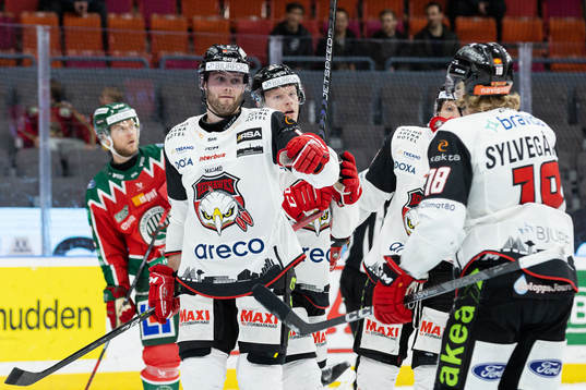 Malmö Redhawks Kim Rosdahl jublar