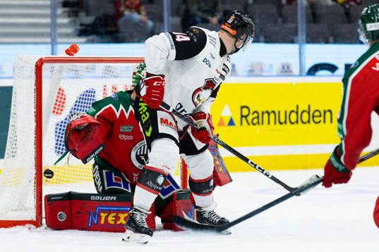 Frölundas målvakt Frederik Dichow släpper in reducering