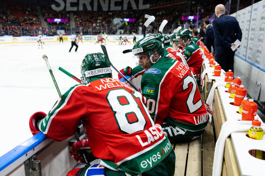 Frölundas Ryan Lasch och Joel Lundqvist