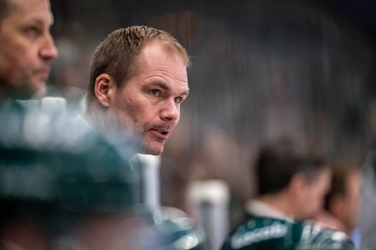 Färjestads huvudtränare Tomas Mitell