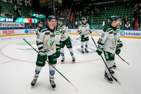 Färjestads Joakim Nygård jublar