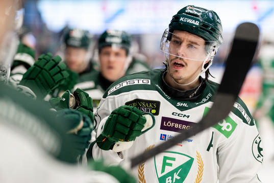 Färjestads Joakim Nygård jublar