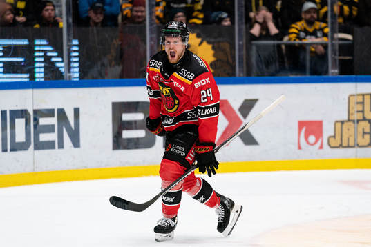 Luleås Brendan Shinnimin jublar