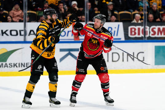 Skellefteås Petter Granberg och Luleås Leo Komarov