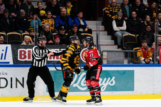 Skellefteås Petter Granberg och Luleås Leo Komarov