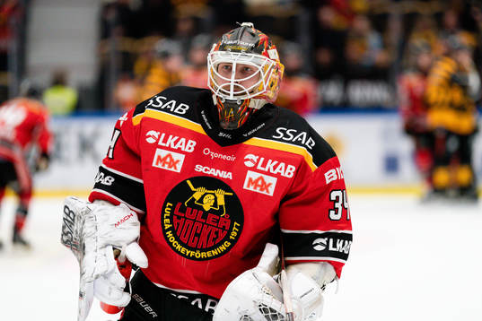 Luleås målvakt Joel Lassinantti