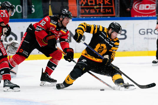 Skellefteås Rickard Hugg och Luleås Oscar Engsund