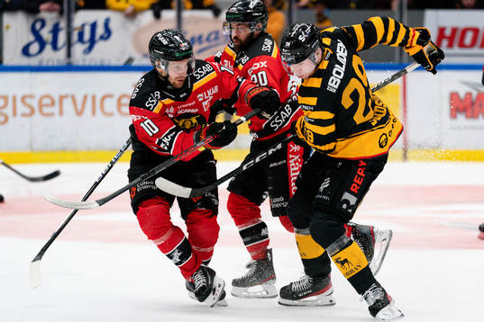 Luleås Einar Emanuelsson och Skellefteås Albin Sundsvik