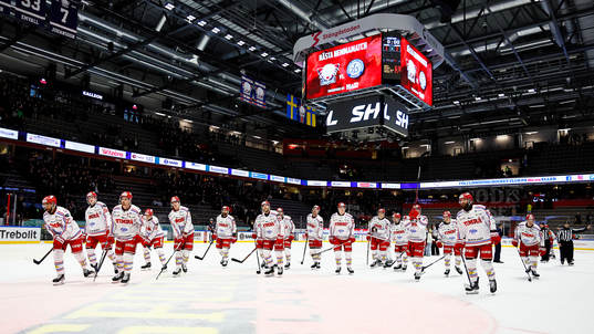 Timrås spelare jublar