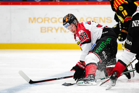 under ishockeymatchen i SHL mellan Brynäs och Örebro