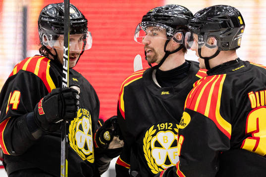 Brynäs Anton Rödin jublar