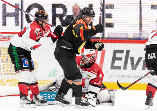 Brynäs Anton Rödin jublar