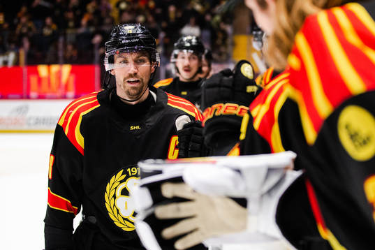 Brynäs Anton Rödin jublar