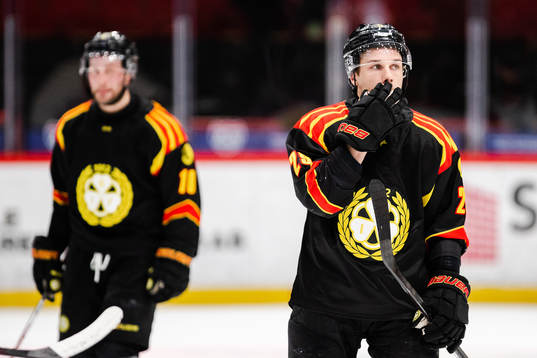 Brynäs Oscar Birgersson deppar