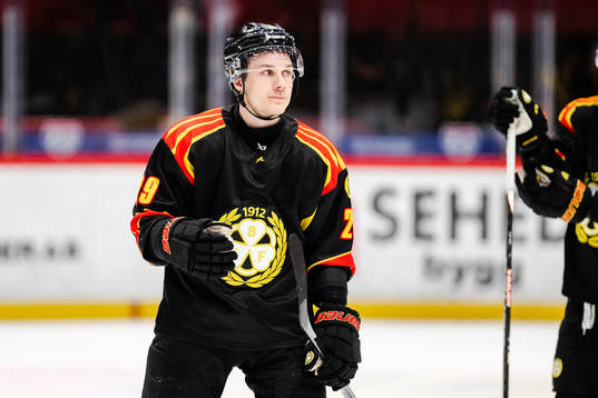 Brynäs Oscar Birgersson deppar