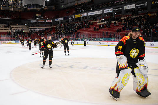 Brynäs spelare deppar