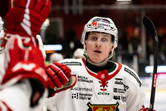 Moras Filip Björkman jublar
