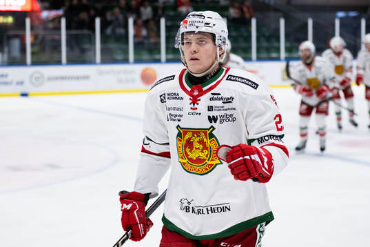 Moras Oscar Bjerselius jublar