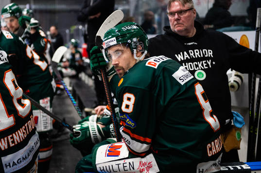 Kristianstads Robin Carlsson deppar
