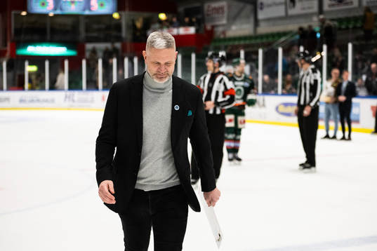 Kristianstads tränare Mikael Gath deppar
