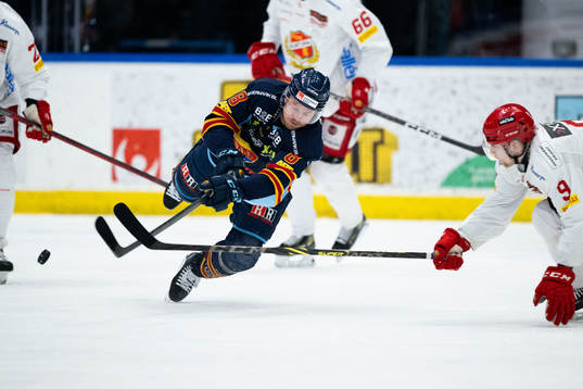 Djurgårdens Linus Arnesson och Almtunas Hampus Harlestam