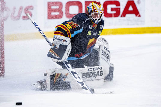 Djurgårdens målvakt Carl Lindbom
