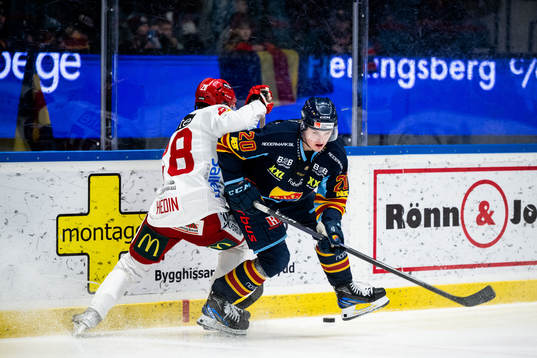 Almtunas Rasmus Hedin och Djurgårdens Calle Odelius