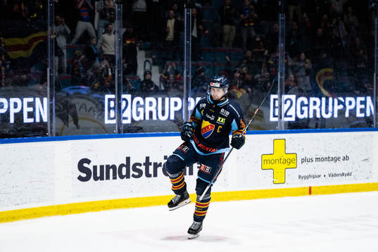 Djurgårdens Marcus Krüger jublar