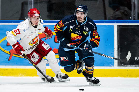 Almtunas Jesper Norbäck och Djurgårdens Kevin Karlsson