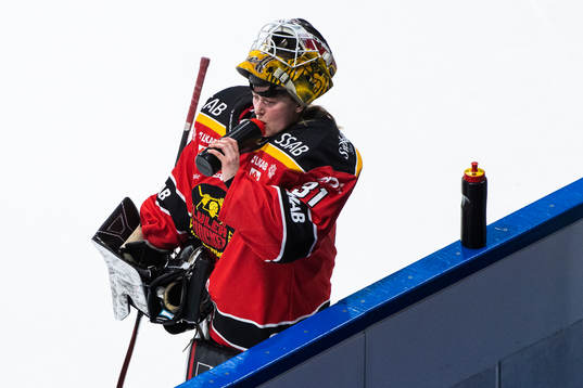 Luleås målvakt Frida Axell