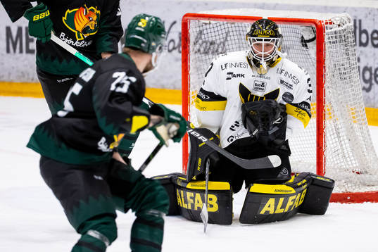 Västerås målvakt Johan Gustafsson