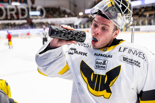Västerås målvakt Johan Gustafsson